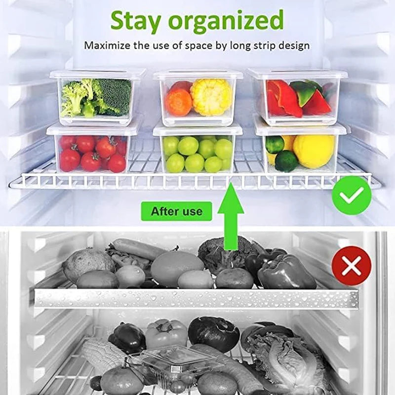 Vegetables Fruits Freezer Storage Container (Pack Of 6pc 1500ml)